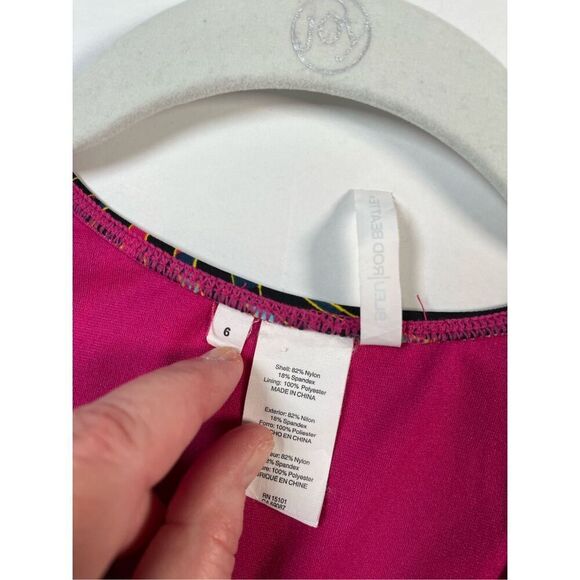 Bleu Rod Beattie Cap Sleeve Mio Jungle Book Swimsuit Bathing Suit Size 6 EUC - Picture 4 of 9